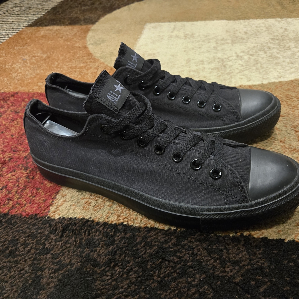 Converse All Star Black Canvas Sneakers - Picture 8 of 11